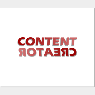 Content Creator - 12 Posters and Art